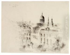 Paris Pantheon by Wilhelm Thony