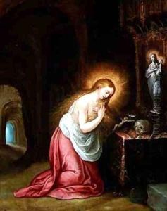 The Penitent Magdalen by Frans I Francken
