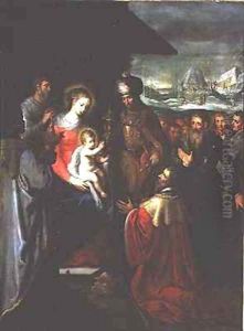 The Adoration of the Magi by Frans I Francken