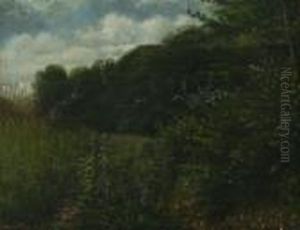 Sommerlicher Waldrand Bei Ordrup Krat by Anton Erik Ch. Thorenfeld