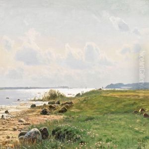View From Roskilde Fjord by Anton Erik Ch. Thorenfeld