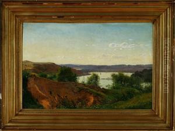 Landscape Form The Silkeborg Lake District. Signed And Dated A. Thorenfeld Juli 74 Laven - view 1