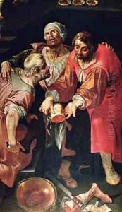The Charity of St Cosmas and St Damian by Frans I Francken