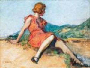 Model In Nagybanya Landscape