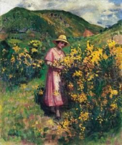 Spring In Nagybanya by Janos Thorma