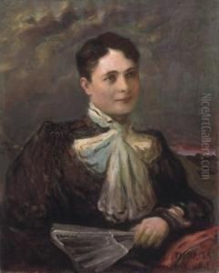 Woman With White Shawl