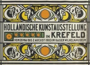 Hollandische Ausstellung by Johann Thorn Prikker