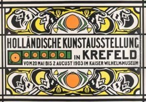 Hollandische Kunstausstellung Krefeld by Johann Thorn Prikker