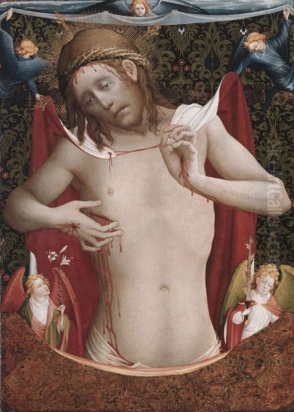 Vir Dolorum (Man of Sorrows) c. 1430 - view 1