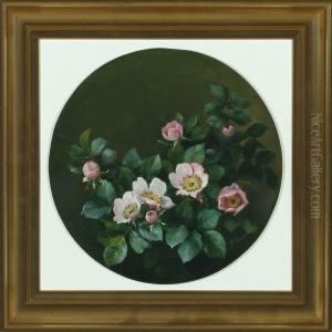 Pink Flowers by Emmy Marie Caroline Thornam