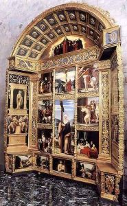 Retable of St Helen by Pedro Fernandez
