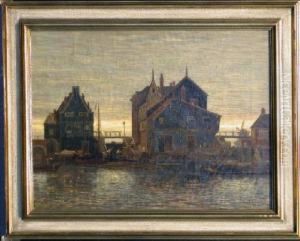 Docks, Early Morning by Charles Thorneley