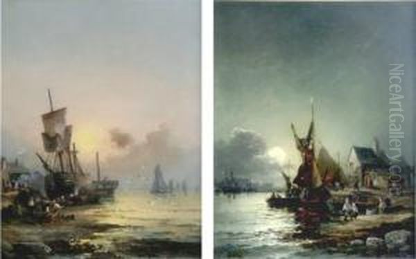 Beach Scenes By Day And Night - view 1