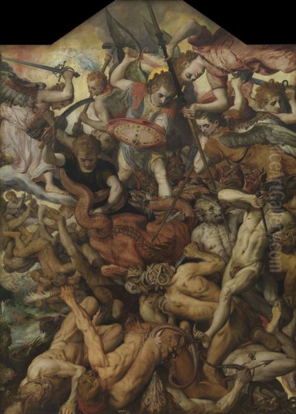 The Fall of the Rebellious Angels 1554 - view 1
