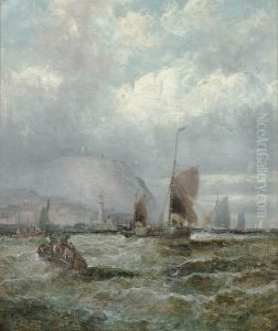 Off Scarborough by Hubert Thornley