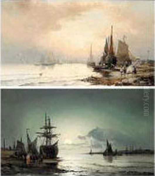 Shipping At Dawn; Shipping At Dusk - view 1
