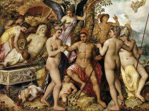 The Judgment of Paris c. 1548 by Frans, the elder Floris