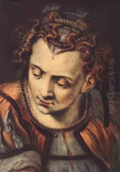 Head of a Woman 1554 - view 1