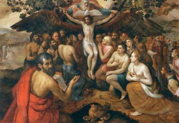 The Sacrifice of Jesus Christ, Son of God, Gathering and Protecting Mankind - view 1
