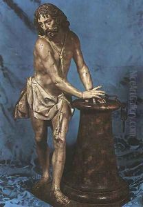 Christ at the Column by Gregorio Fernandez