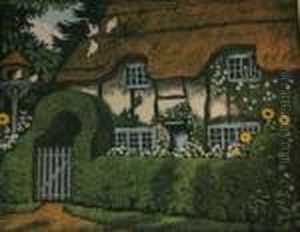 Old Thatch by John Hall Thorpe