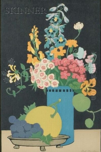 Floral Still Lifes:
Marigolds - view 1