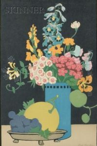 Floral Still Lifes:
Marigolds by John Hall Thorpe