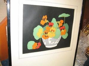 Nasturtiums by John Hall Thorpe