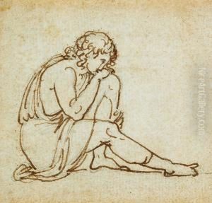 Rvaldsen: A Seated Youth Rvaldsen: A Seated Youth