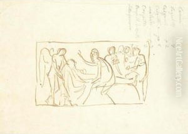 Study For A Funerary Relief - view 1