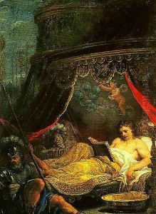 Alexander Reading Homer by Ciro Ferri