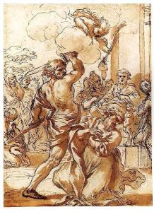 The martyrdom of a Saint by Ciro Ferri