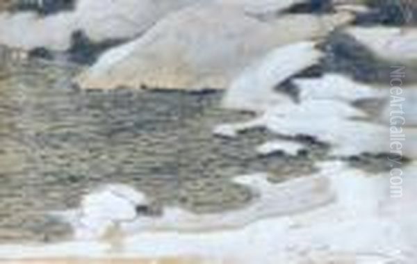 Kustklippor I Vinterskrud - view 1