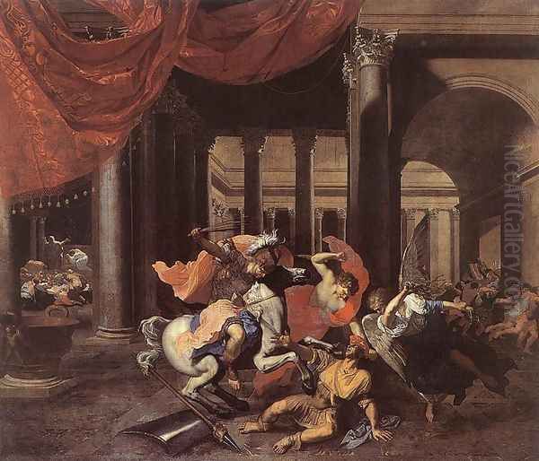 Heliodorus Driven from the Temple 1658-62 - view 1