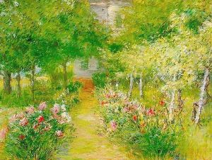 View of the Garden by Walter Fitch