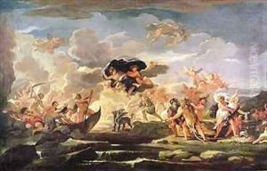 The Rape of Europa by Giovanni Domenico Ferretti