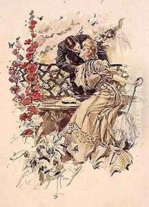 Gathering Honey by Harrison Fisher