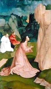 The Agony in the Garden from the Passion Series by Rueland the Younger Frueauf
