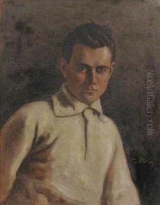 Man Portrait by Erno Tibor
