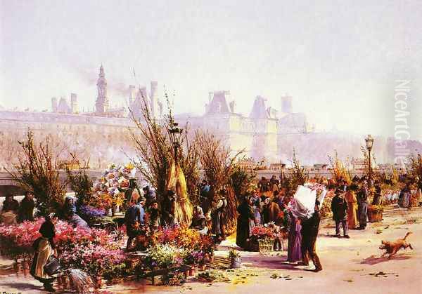 Le Marche Aux Fleurs A Paris - view 1