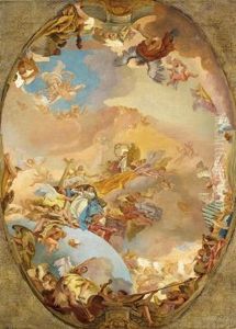 Il Trionfo Della Fede by Lorenzo Tiepolo
