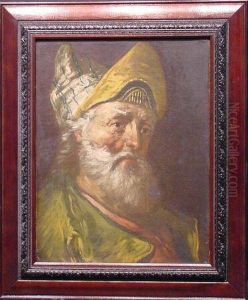 Head Of A Philosopher by Lorenzo Tiepolo