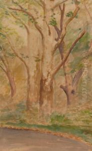 Sycamores, Main Drive, Laurelton Hall by Louis Comfort Tiffany