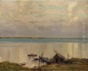 Along The Sound by Louis Comfort Tiffany