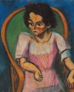 Portrait Of A Child (portrait Of Miska) Portrait Of A Child (portrait Of Miska)