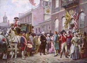 Washingtons Inauguration at Independence Hall by Jean-Leon Gerome Ferris