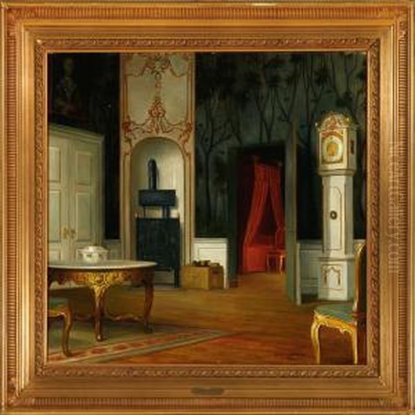 Guest Room At Frederiksdals Castle, Denmark - view 1