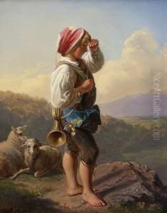 Kleiner Schafhirte by Leopold Till
