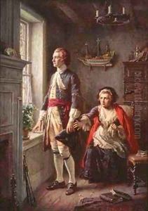 The Call of the Sea in 1747 by Jean-Leon Gerome Ferris