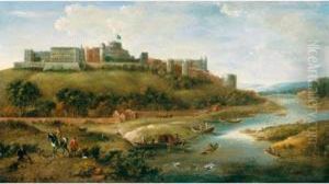 A Prospect Of Windsor Castle by Peter Tillemans